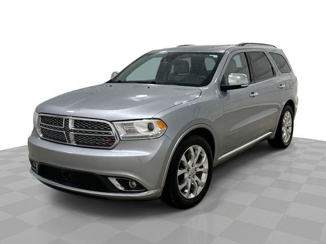 2017 Dodge Durango Base in Silver — front three-quarter view