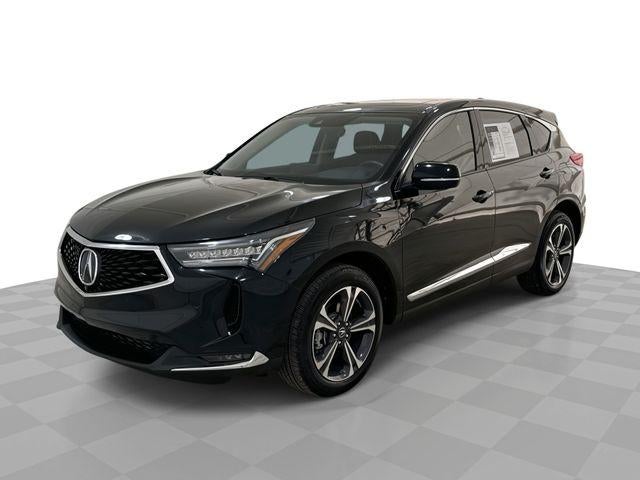 2023 Acura RDX Base in Black — front three-quarter view